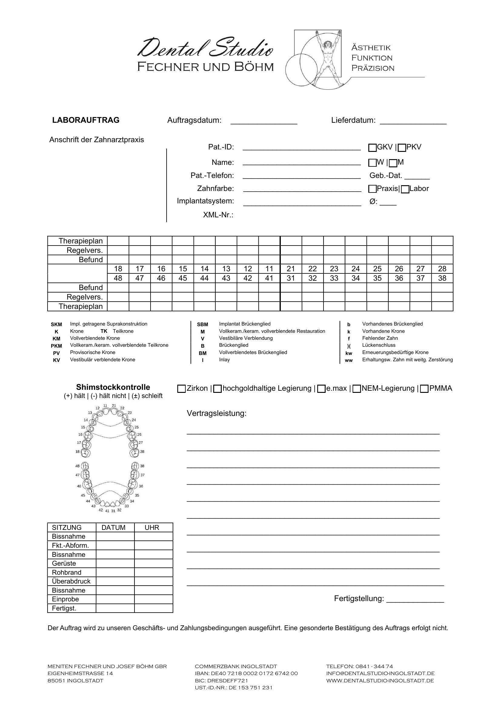 Laborauftrag